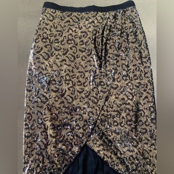 NWT Tahari Sequin Embellished Midi-Skirt - Picture 6 of 14